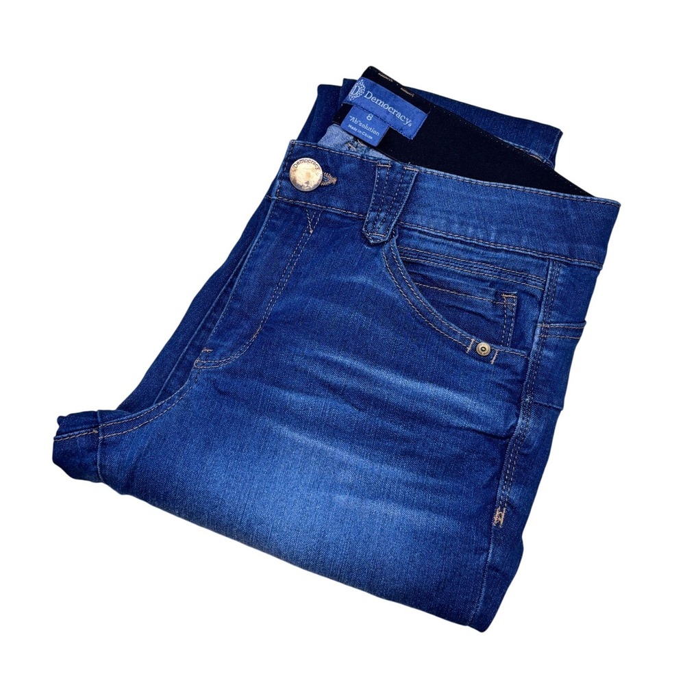 Democracy Women's Skinny Jeans - Dark Blue Wash
